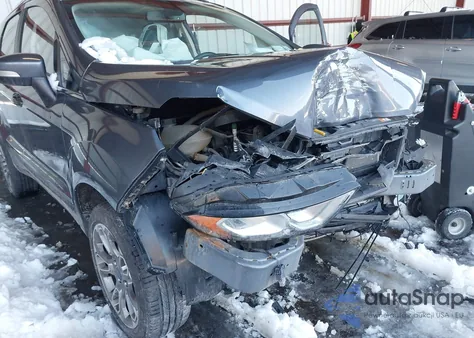 2019 Ford Ecosport Titanium from USA, damaged, VIN MAJ6S3KL8KC281887